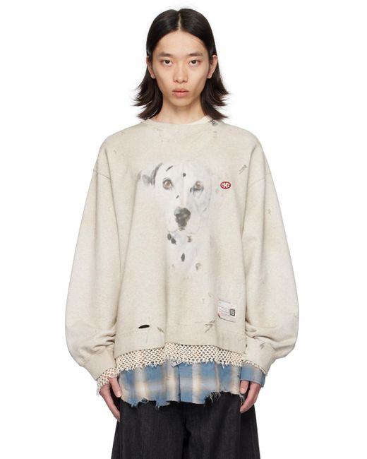 Maison MIHARA YASUHIRO トリプルレイヤードスウェット
