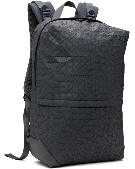 Bao Bao Issey Miyake Black Liner One-Tone Backpack for men