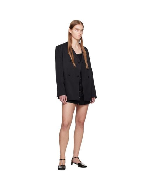 Loulou de Saison Black Idon Minidress