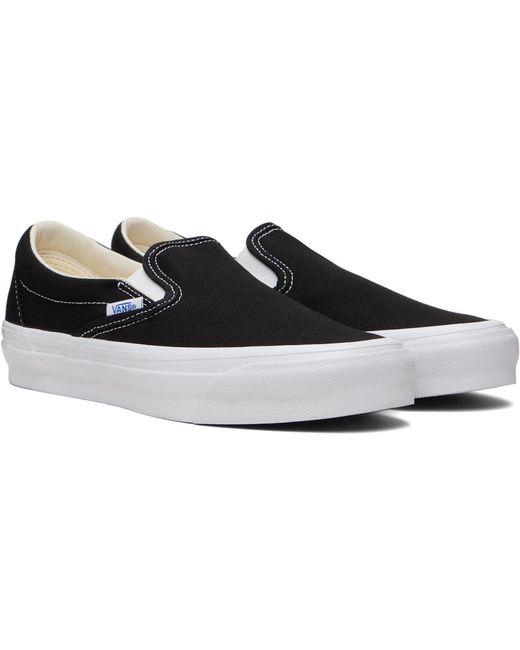 Vans Black Lx Slip-On Reissue 98 Sneakers for men