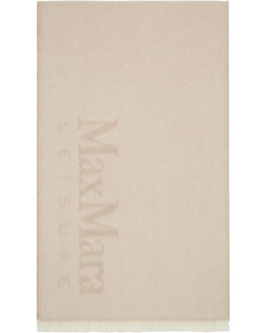 Max Mara Natural Colibri Scarf