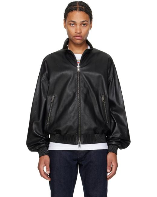 Bally Adrien Brody Edition Lightweight Leather Jacket in Black for Men Lyst UK