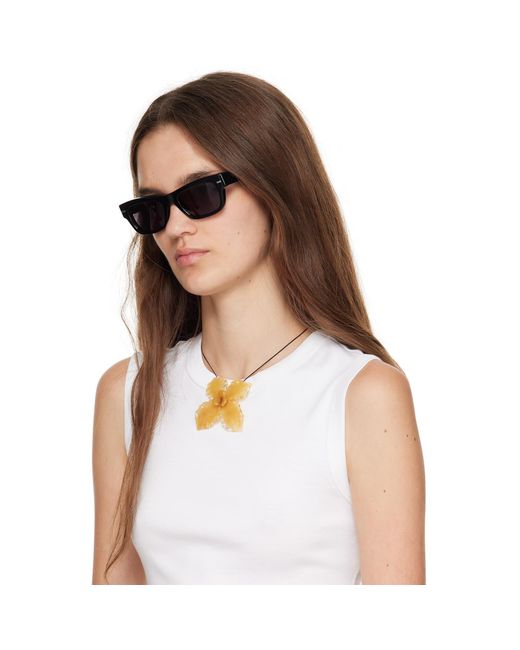 THISTLES Black 'The Jack' Sunglasses