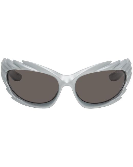 Balenciaga Multicolor Silver Spike Sunglasses for men