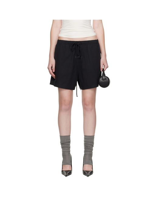 Fear Of God Black Soccer Shorts
