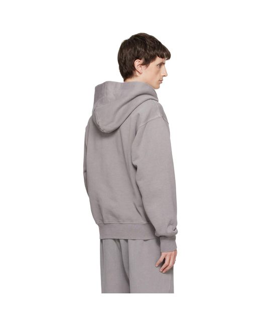 Les Tien Multicolor Heavyweight Zip Hoodie for men