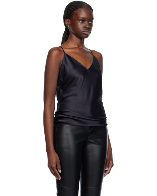 Max Mara Black Navy Lucca Camisole