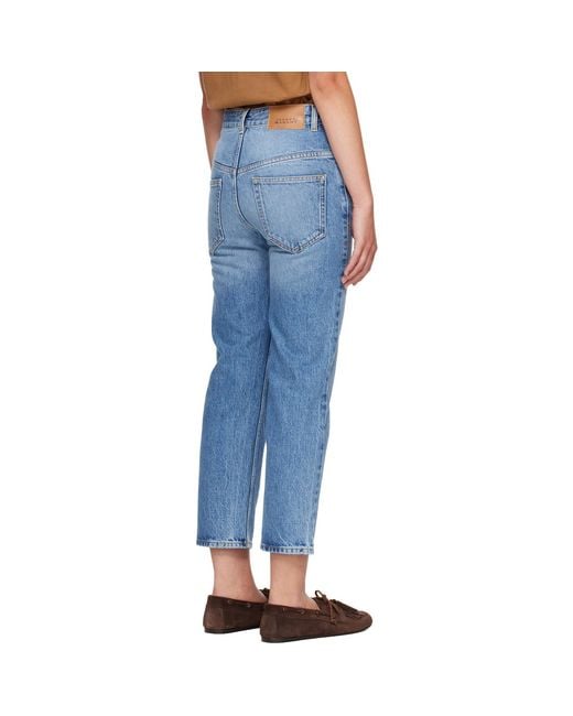 Isabel Marant Blue Dakota Jeans