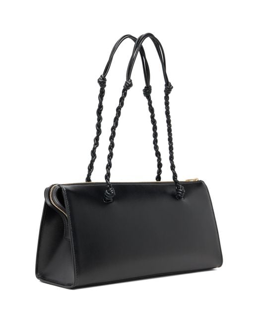 Jil Sander Black Tangle Tent Bag