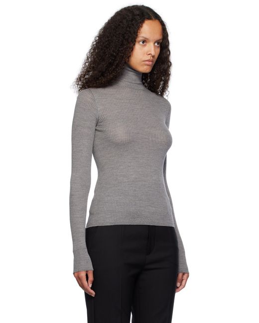 Sportmax グレー Flavia タートルネック Black