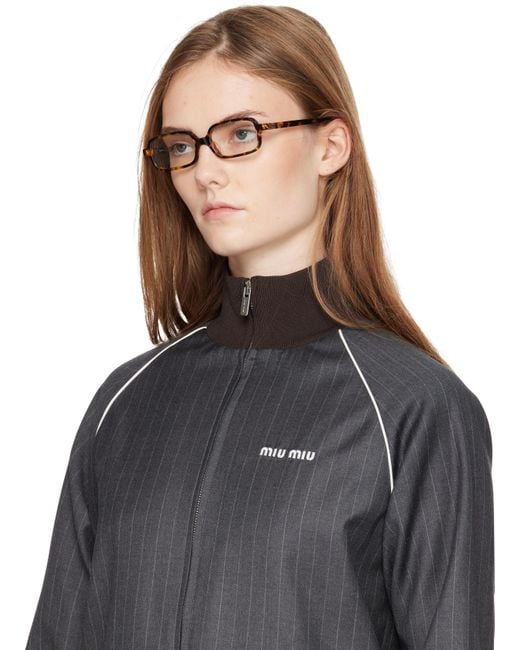 Miu Miu Black Miu Regard Light Glasses