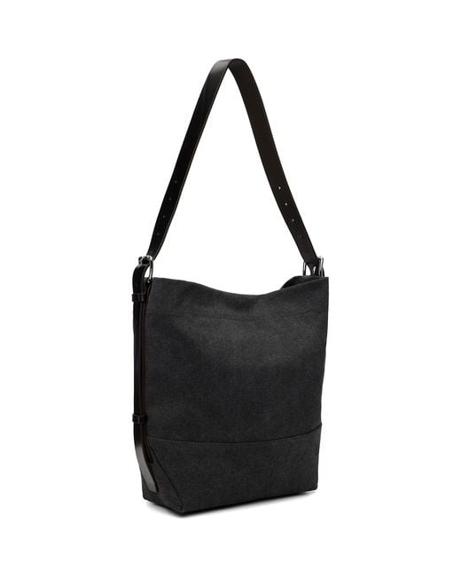 Lemaire Black Small Belted Tote