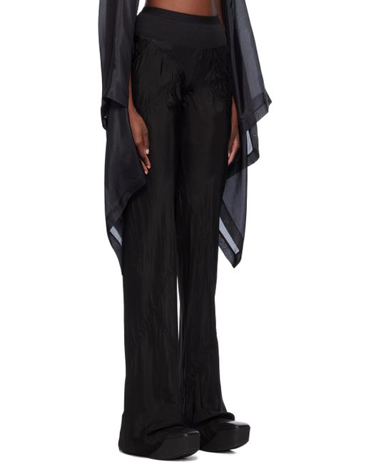 Pantalon de détente ample noir Rick Owens en coloris Black