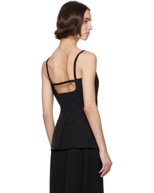Nanushka Black Cinda Top
