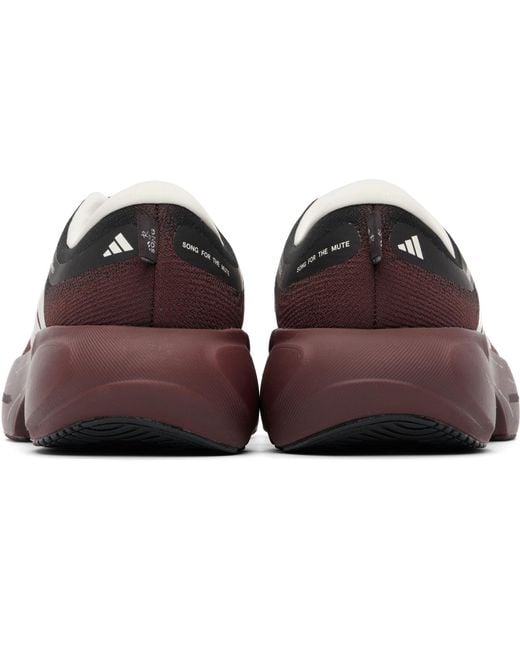 Song For The Mute Black Burgundy Adidas Originals Edition Adirun01 Supernova Rise 3 Sneakers for men