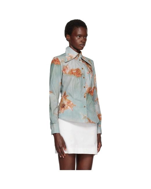 Vivienne Westwood Blue Violin Shirt