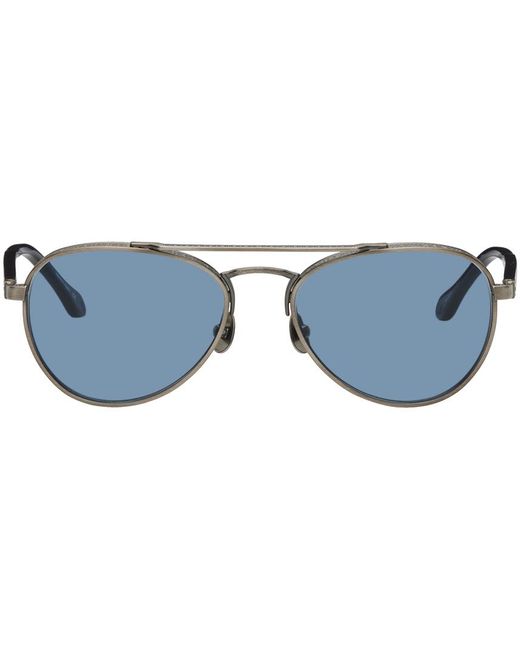 Matsuda Blue Gunmetal M3116 Sunglasses for men