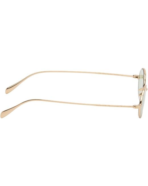 Oliver Peoples Black Calidor Sunglasses for men