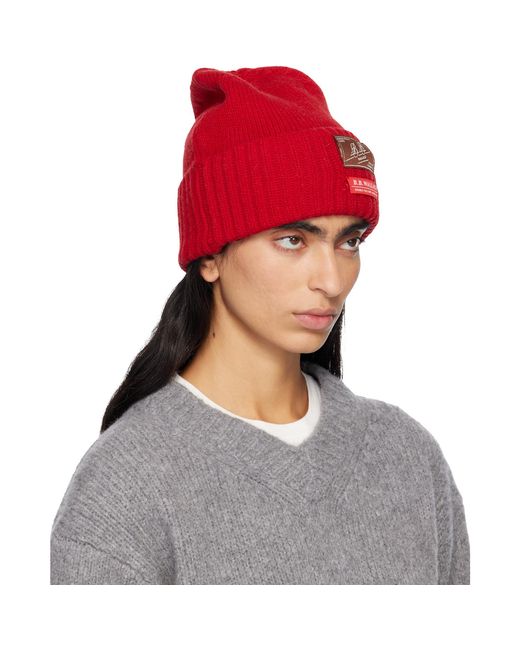 B.B. Wallace Red Peyton Beanie
