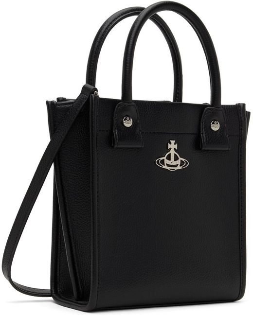 Vivienne Westwood Black Teddy Small Tote for men