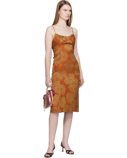 Jimmy Choo Pink Drawstring Mini Top Handle Bag