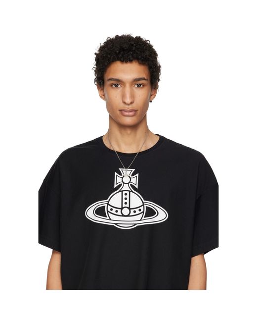 Vivienne Westwood Metallic Mini Bas Relief Pendant Necklace for men