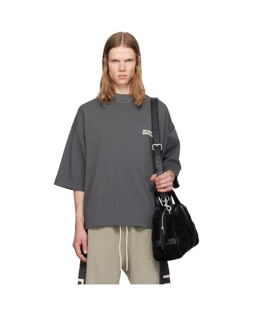 Fear Of God Gray Merch T-Shirt for men
