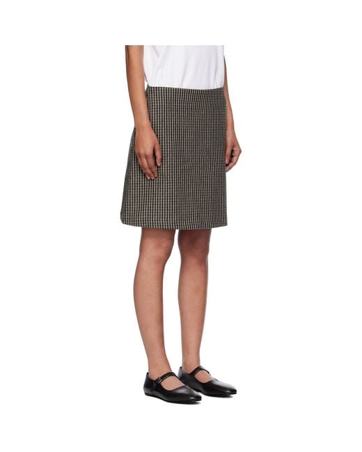 A.P.C. Black Adelma Miniskirt