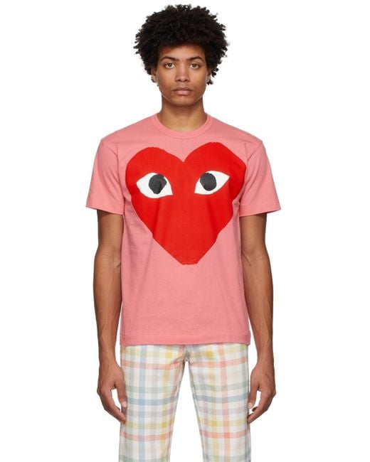 COMME DES GARÇONS PLAY Red Big Heart T-Shirt for men