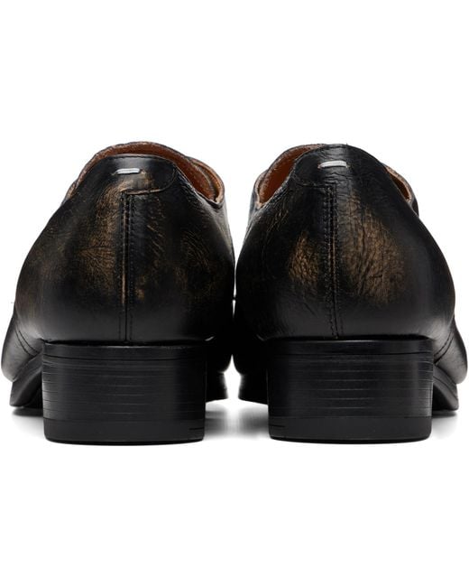 Maison Margiela Black Float Derbys for men