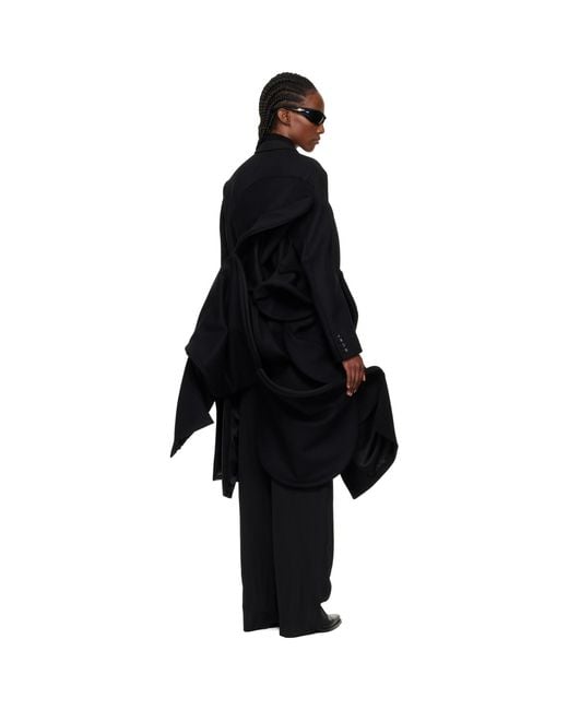 Junya Watanabe Black Structured Coat