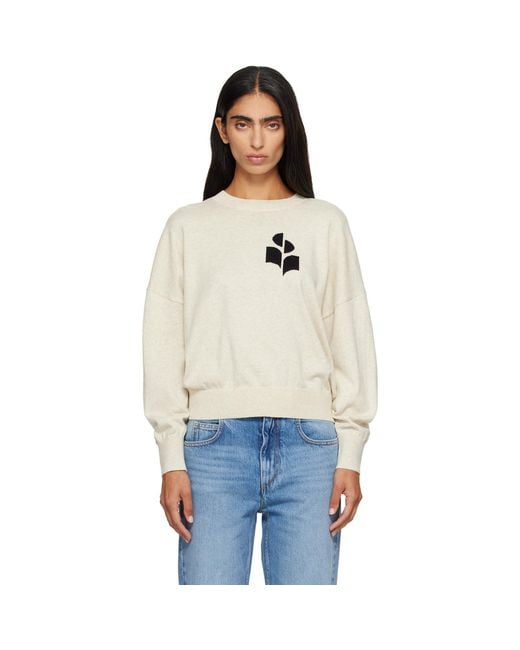 Isabel Marant White Marisans Sweater