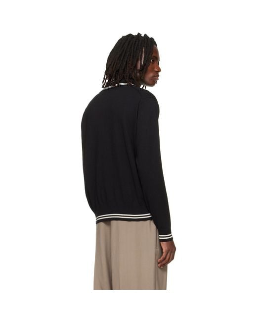 Vivienne Westwood Black Doubletake Polo for men