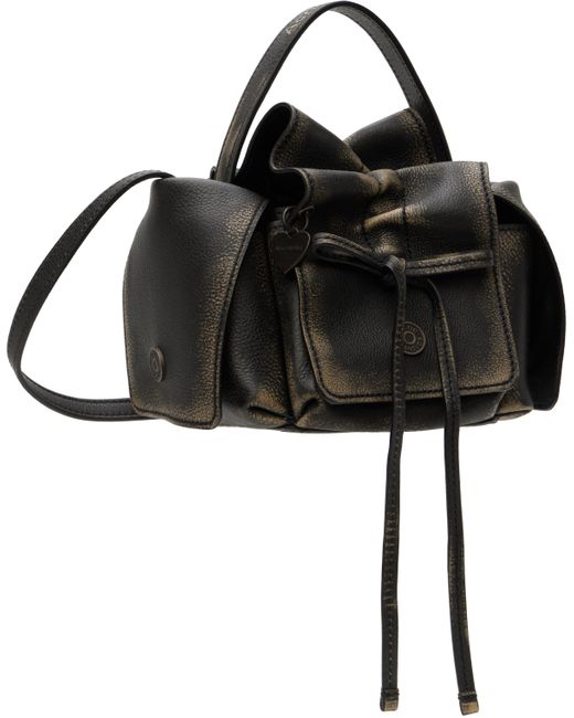 Acne Black Multipocket Mini Bag