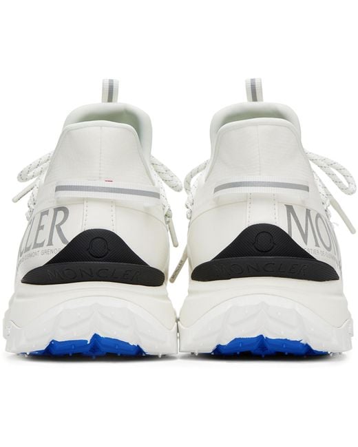 Moncler Black White Trailgrip Lite2 Sneakers for men