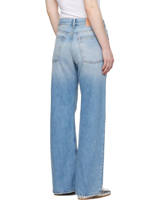 Acne Blue Loose Fit 2021F Jeans