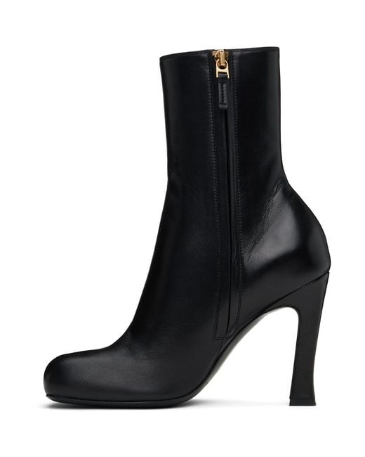 Bottega Veneta Black Nico Ankle Boots