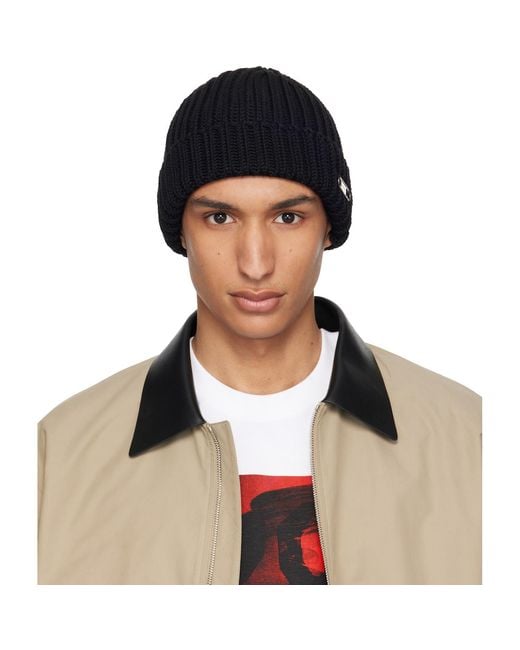 Givenchy Blue Safety Pin Beanie for men
