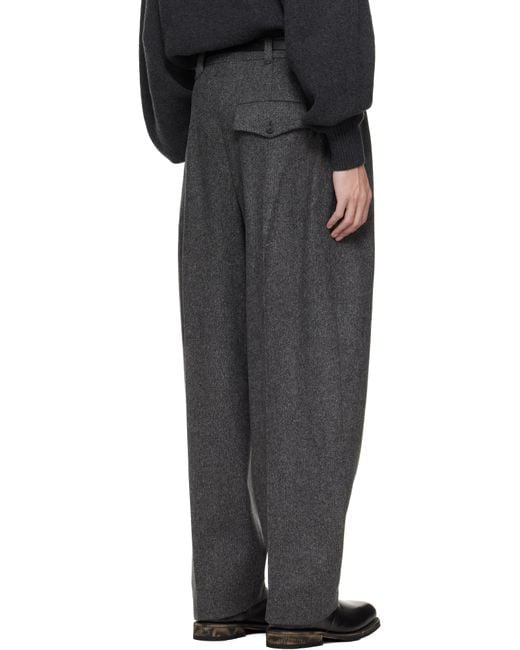 Jacquemus Black 'The Fernando' Trousers for men