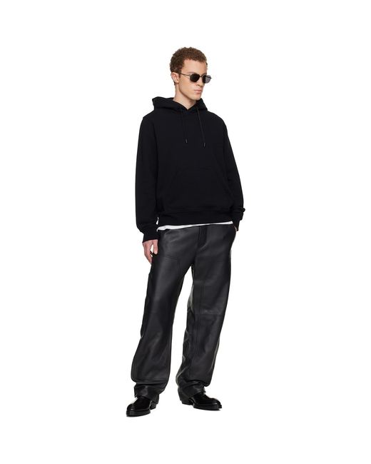 Givenchy Black Couture Seam Hoodie for men