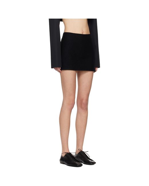 Rier Black Walker Miniskirt