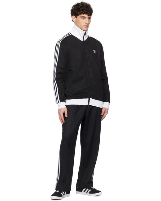 Adidas Originals Black Adicolor Classics Beckenbauer Track Jacket for men