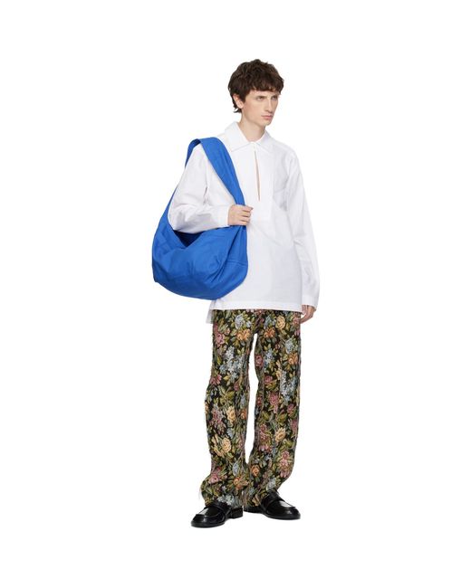 SC103 Blue Cocoon Bag for men