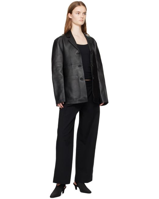 Totême  Toteme Black Relaxed Trousers