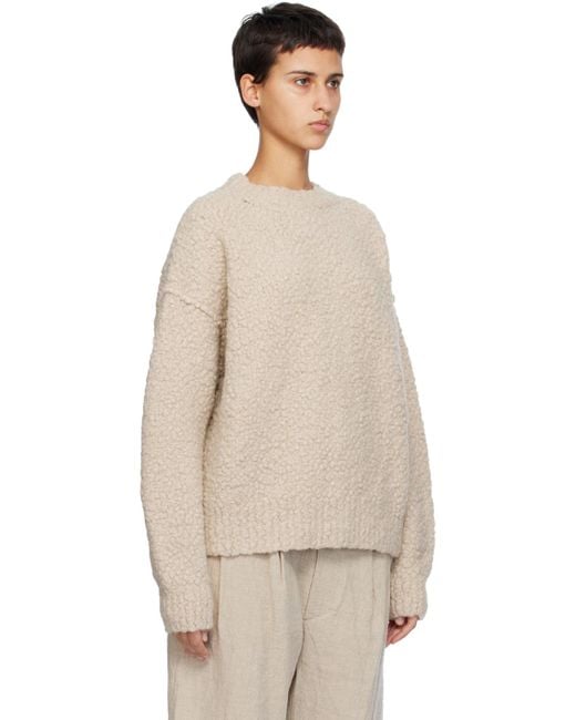 Lauren Manoogian Natural Berber Sweater