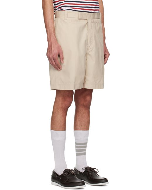 Short Chino Utilitaire En Popeline Typewriter Thom Browne pour homme en coloris Natural