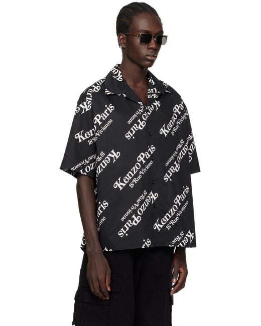 KENZO Black Paris Verdy Edition Shirt for men
