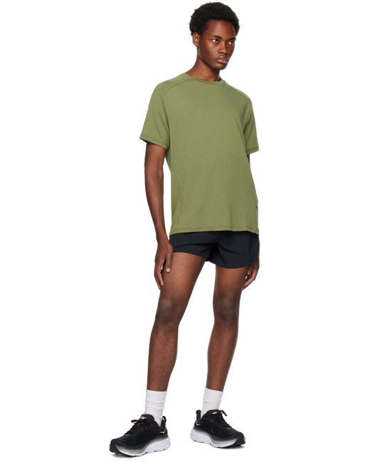 On Shoes Green Focus T-shirt for men