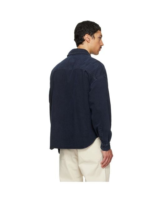 Citizens of Humanity Blue Shigoto Denim Shirt for men