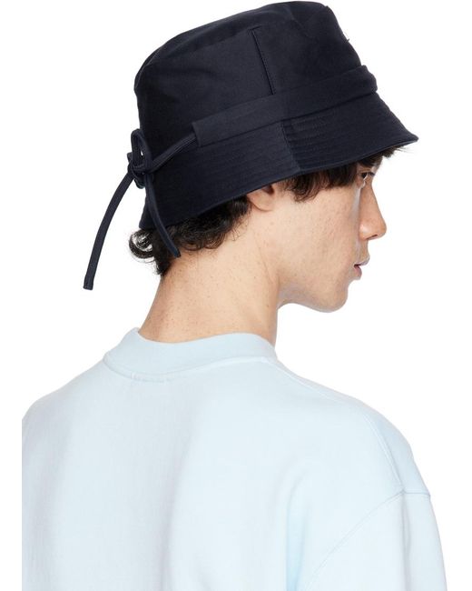 Jacquemus Blue Hats for men